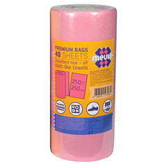 Тряпки и салфетки в рулонах салфетки в рулоне MEULE Premium розовые 40шт 25х25см