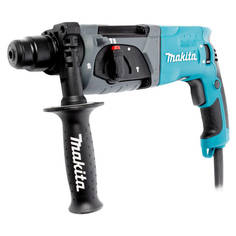 Перфораторы сетевые перфоратор MAKITA HR2470 780Вт 3 режима 2,7Дж + набор буров D-20703