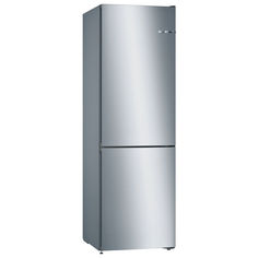 Холодильники двухкамерные холодильник двухкамерный BOSCH KGN36NL21R 186х60х66см серебристый