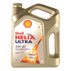 Масла для четырехтактных двигателей синтетические масло моторное SHELL Helix Ultra 5W40 4л