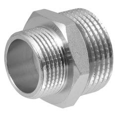 Фитинги ниппель переходной MPF 1.1/4"х1/2" НР латунь резьба