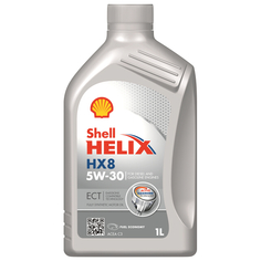 Масла для четырехтактных двигателей синтетические масло моторное SHELL HX8 ECT 5W30 1л