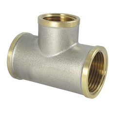 Фитинги тройник MPF 1"х1/2"х1" ВР/ВР/ВР латунь резьба