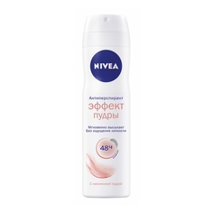 Дезодоранты для тела дезодорант женский NIVEA Эффект Пудры, 150 мл, спрей