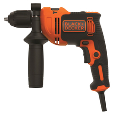 Электродрели дрель ударная BLACK&DECKER BEH710-QS 710Вт + набор сверл