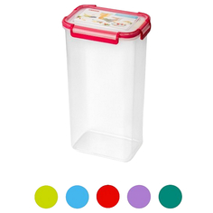 Контейнеры для СВЧ и холодильника контейнер для продуктов АРХИМЕД 2,85л 16х11,5х27,5см 4 замка прямоугольный пластик микс цвета