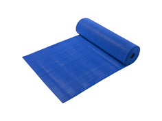 Грязезащитные напольные покрытия мерные коврик против скольжения Zig-Zag 5мм 0,9м голубой Vortex