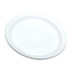 Тарелки, миски одноразовые набор тарелок 10шт 20,5см пластик белые