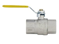 Запорная арматура для газопроводов кран шаровый газовый F.I.V. 3/4" ВР стальная ручка