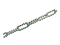Цепи цепь DIN 763 сталь оцинк длинное звено 4мм Partner