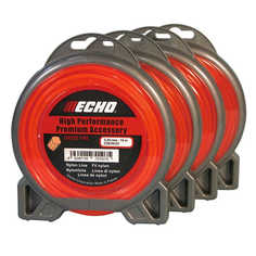 Лески для триммеров и кос леска для триммеров ECHO Cross Fire Line, 2 мм, 15 м, крест