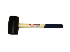 Киянки киянка UGO LOKS резиновая 340г деревянная ручка