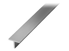 Профили Т-образные профиль алюминиевый Т-образный серебро 15х15х1,5х1000мм Лука