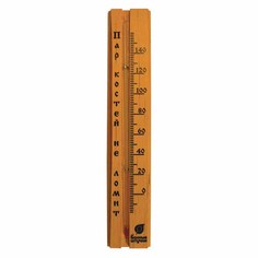 Термометры, гигрометры и часы термометр для бани С легким паром! 21x4x1,5 см Банные штучки
