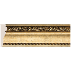 Плинтусы потолочные плинтус потолочный COSCA 60х18х2400мм античное золото, арт.СПБ016687