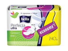 Прокладки и тампоны прокладки BELLA Perfecta ultra green 2х10шт