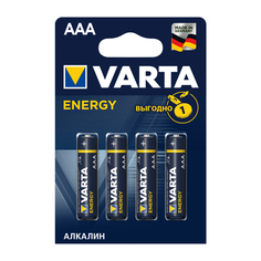 Батарейки, аккумуляторы, зарядные устройства батарейка VARTA Energy AAA блистер 4шт