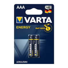 Батарейки, аккумуляторы, зарядные устройства батарейка VARTA Energy AAA блистер 2шт