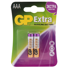 Батарейки, аккумуляторы, зарядные устройства батарейка GP EXTRA ААА 2шт