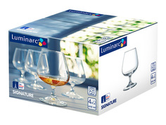 Бокалы в наборах набор бокалов LUMINARC Сигнатюр 4шт 410мл коньяк стекло