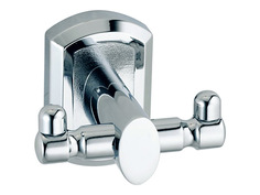 Крючки и планки для ванной комнаты крючок двойной, ODER WasserKRAFT К-3023D