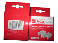 Скобы для степлеров скобы для степлера UGO LOKS 057 12мм 1000шт