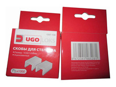 Скобы для степлеров скобы для степлера UGO LOKS 057 8мм 1000шт