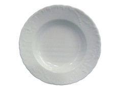 Тарелки тарелка CMIELOW Рококо 22,5см глубокая фарфор