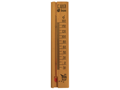 Термометры, гигрометры и часы термометр для бани Баня 24,8х5,3 см Банные штучки