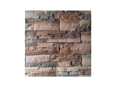 Плитка для облицовки фасадов плитка декоративная бетонная RAMO Колорадо-Слим коричнево-бежевая