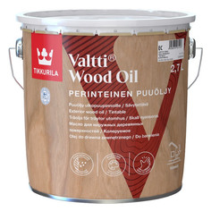 Масла древозащитные масло TIKKURILA Valtti Wood Oil EC 2,7л бесцветное, арт.25700700130