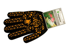 Перчатки садовые перчатки для садово-огородных работ Хохлома Helptime 1пар