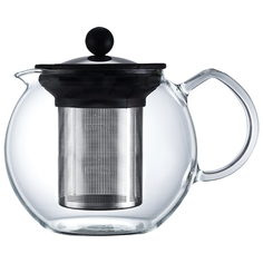 Чайники заварочные чайник заварочный WALMER Baron 1л стекло, пластик, нерж.сталь