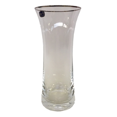 Вазы ваза CRYSTALEX Серебряная отводка 25см стекло
