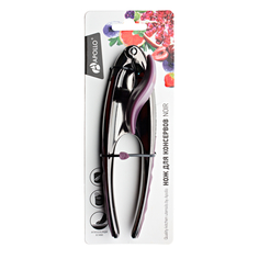 Открывашки нож для консервов APOLLO Noir, нержавеющая сталь