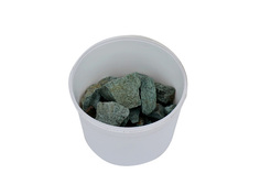 Камни для бани и сауны камни для саун и бань Жадеит колотый ведро 10 кг