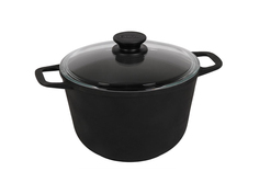 Кастрюли кастрюля БИОЛ 6л 26см чугун идукц. ст. крышка