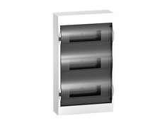 Щиты для учета и распределения щит распределительный навесной на 36 модулей IP40 Easy9 дверь прозрачная белый Schneider Electric