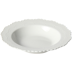 Тарелки тарелка глубокая WALMER Vivien, 22см, фарфор