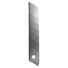 Лезвия для ножей лезвие для ножа ARMERO сегментное 18мм 5шт с зубцами