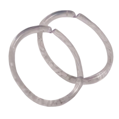 Кольца для занавесок кольца для занавесок OFELIS, 12 шт, пластик, прозрачный, код 1001132587