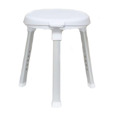 Стулья и сиденья для ванной комнаты стул для ванной PRIMANOVA d 33см с поворотным сиденьем белый