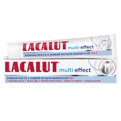 Пасты зубные паста зубная LACALUT Multi-effect, 75 мл