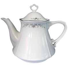 Чайники заварочные чайник заварочный CMIELOW Камелия Серый орнамент 1,1л фарфор