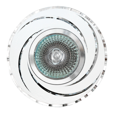 Светильники точечные круглые светильник встраиваемый DE FRAN Strange с патроном GU5.3 серый FT9956 SLWH