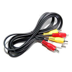 Кабели кабель 3RCA-3RCA LINCOM LIN-08-012 штекер-штекер 1,2м черн.