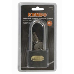 Замки навесные замок навесной KENDO чугун 50мм длинная дужка