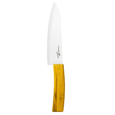 Ножи кухонные нож ATMOSPHERE Natura 15см поварской керамика, дерево Atmosphere®
