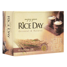 Мыло кусковое мыло-скраб LION Riceday Рисовые отруби, 100 г
