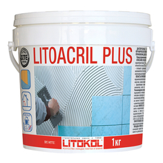 Клей специальный клей для керам.плитки LITOKOL Litoacril Plus 1кг, арт.LAPb/1кг